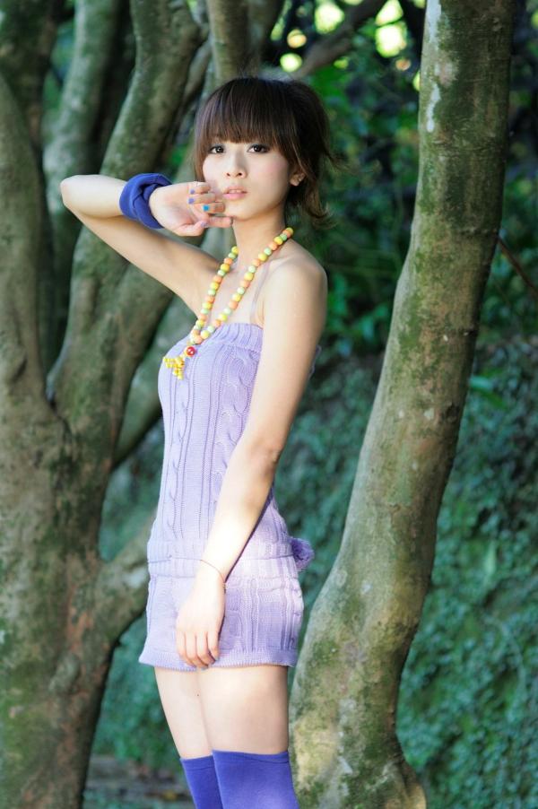    台湾正妹张凯洁（果子MM）士林官邸清新户外写真，展现灵动甜美少女范儿，高清图片集第60张图片