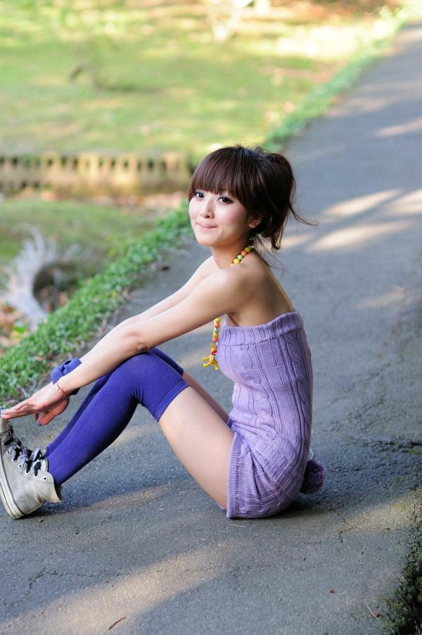    台湾正妹张凯洁（果子MM）士林官邸清新户外写真，展现灵动甜美少女范儿，高清图片集第69张图片