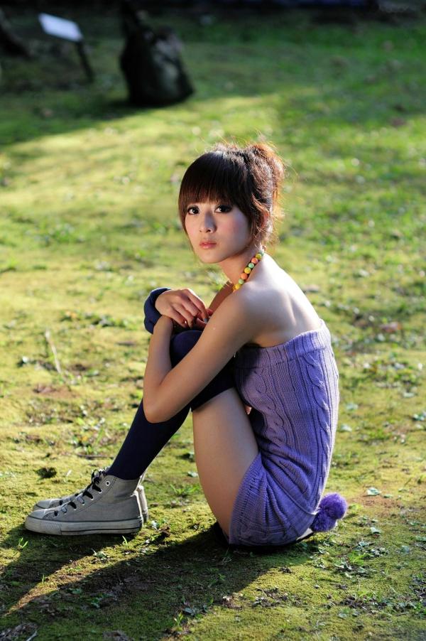    台湾正妹张凯洁（果子MM）士林官邸清新户外写真，展现灵动甜美少女范儿，高清图片集第80张图片
