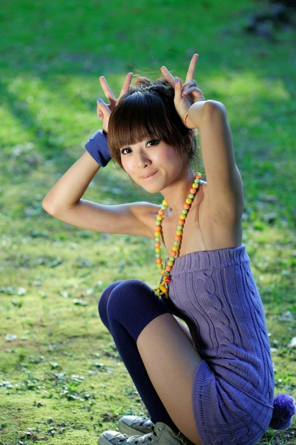    台湾正妹张凯洁（果子MM）士林官邸清新户外写真，展现灵动甜美少女范儿，高清图片集第87张图片