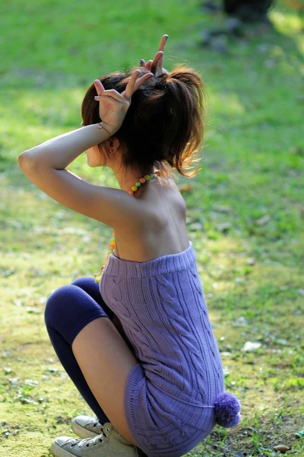    台湾正妹张凯洁（果子MM）士林官邸清新户外写真，展现灵动甜美少女范儿，高清图片集第88张图片