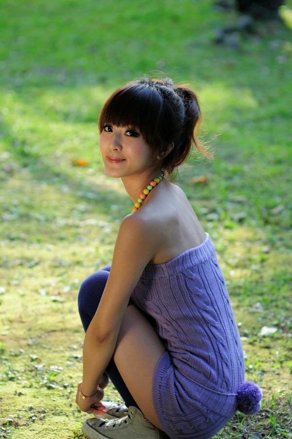    台湾正妹张凯洁（果子MM）士林官邸清新户外写真，展现灵动甜美少女范儿，高清图片集第89张图片