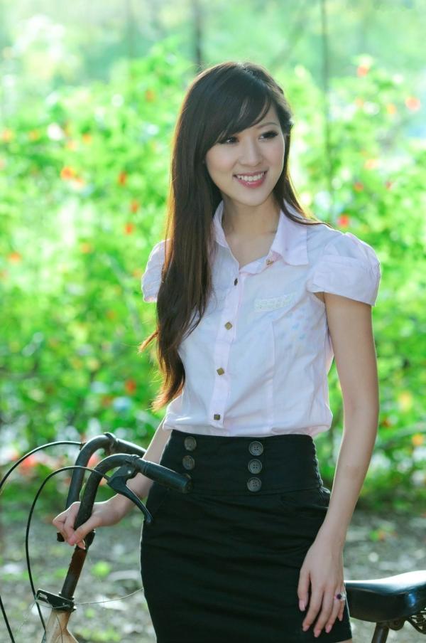    台湾女神韩雨洁Gennie清新唯美户外写真，甜美邻家风，治愈系生活外拍高清套图第6张图片