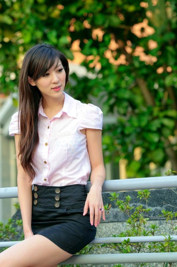   台湾女神韩雨洁Gennie清新唯美户外写真，甜美邻家风，治愈系生活外拍高清套图第12张图片