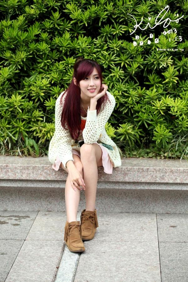    台湾正妹_台湾气质女神Kila晶晶/金允乔《美女摄影师》清新治愈系户外私房写真，少女感十足的旅拍漫时光第30张图片