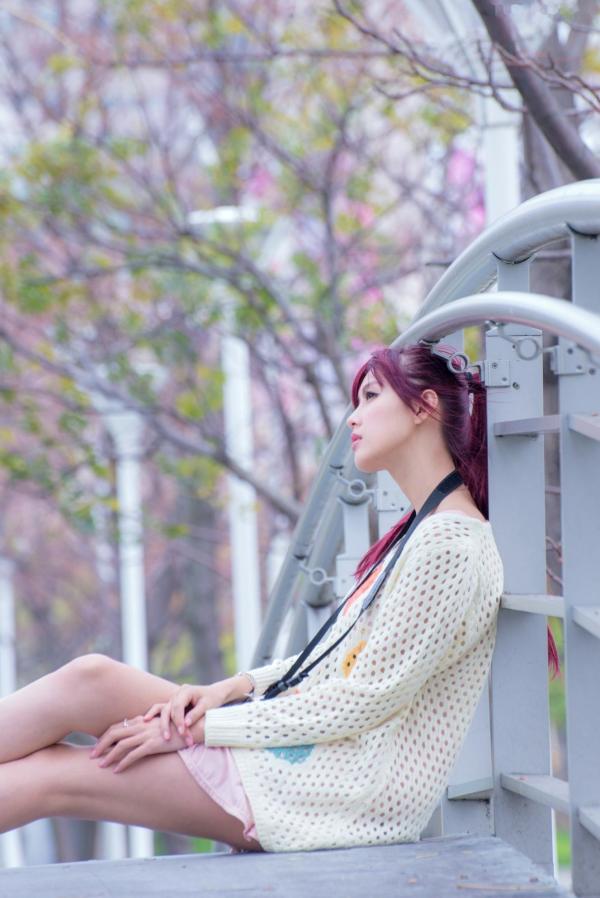    台湾正妹_台湾气质女神Kila晶晶/金允乔《美女摄影师》清新治愈系户外私房写真，少女感十足的旅拍漫时光第39张图片