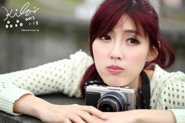    台湾正妹_台湾气质女神Kila晶晶/金允乔《美女摄影师》清新治愈系户外私房写真，少女感十足的旅拍漫时光第57张图片