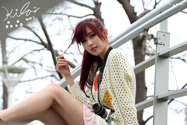    台湾正妹_台湾气质女神Kila晶晶/金允乔《美女摄影师》清新治愈系户外私房写真，少女感十足的旅拍漫时光第69张图片