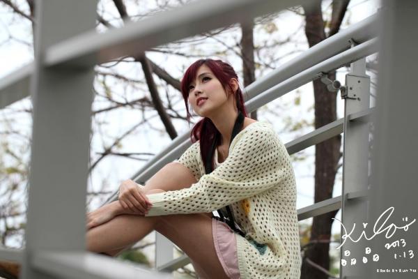    台湾正妹_台湾气质女神Kila晶晶/金允乔《美女摄影师》清新治愈系户外私房写真，少女感十足的旅拍漫时光第70张图片