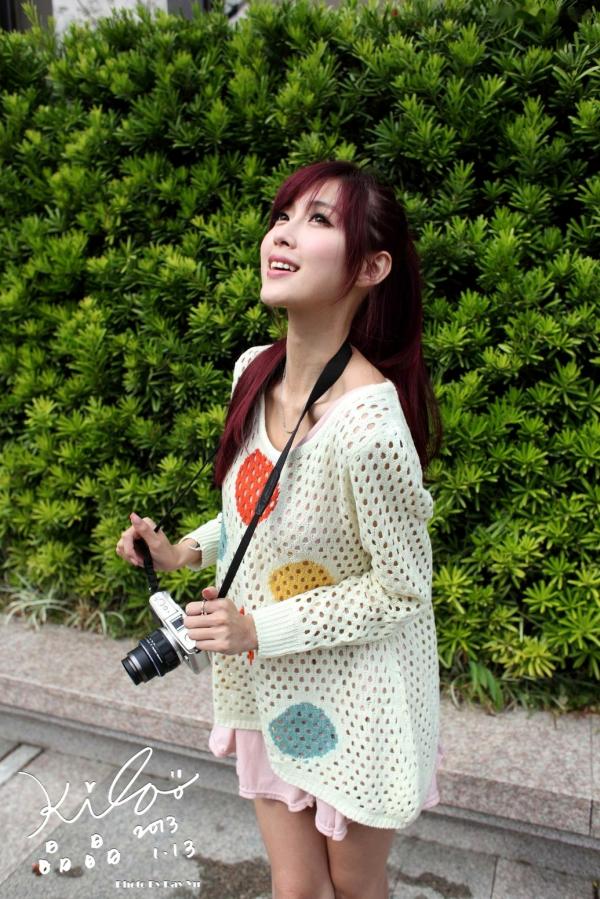    台湾正妹_台湾气质女神Kila晶晶/金允乔《美女摄影师》清新治愈系户外私房写真，少女感十足的旅拍漫时光第81张图片