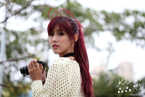    台湾正妹_台湾气质女神Kila晶晶/金允乔《美女摄影师》清新治愈系户外私房写真，少女感十足的旅拍漫时光第84张图片