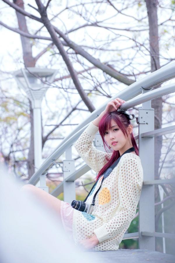    台湾正妹_台湾气质女神Kila晶晶/金允乔《美女摄影师》清新治愈系户外私房写真，少女感十足的旅拍漫时光第113张图片