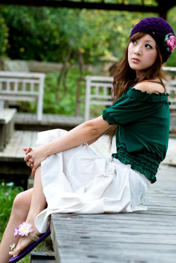   台湾正妹果子MM/Mikako户外清新写真，青春治愈系甜美少女摄影特辑第1张图片