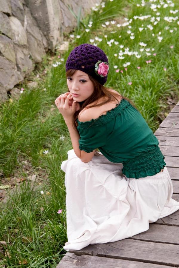    台湾正妹果子MM/Mikako户外清新写真，青春治愈系甜美少女摄影特辑第5张图片