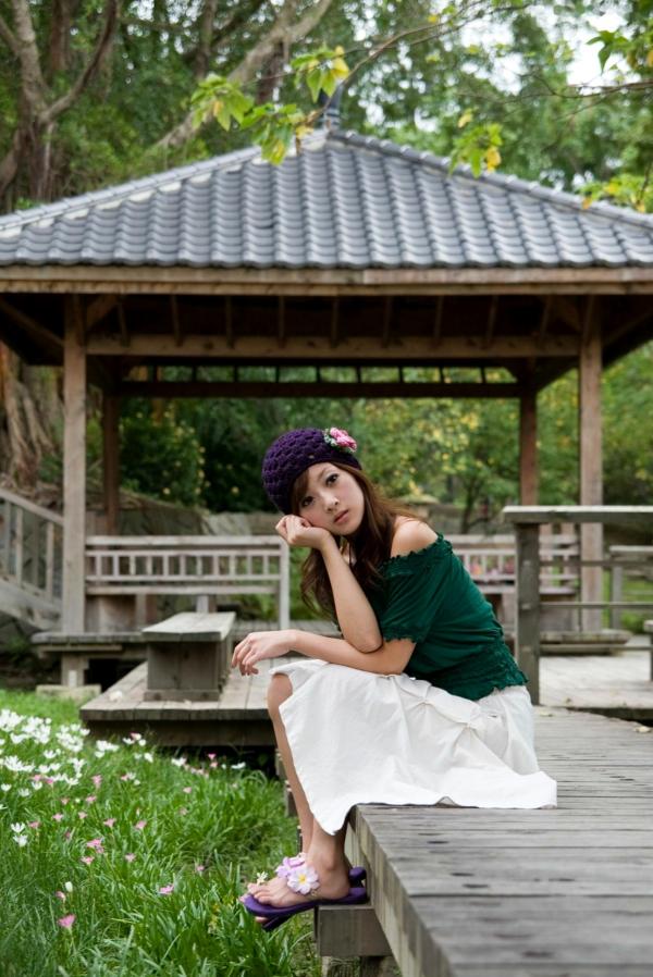    台湾正妹果子MM/Mikako户外清新写真，青春治愈系甜美少女摄影特辑第14张图片