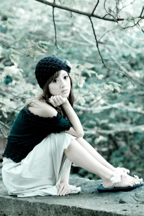    台湾正妹果子MM/Mikako户外清新写真，青春治愈系甜美少女摄影特辑第33张图片