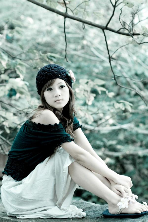    台湾正妹果子MM/Mikako户外清新写真，青春治愈系甜美少女摄影特辑第35张图片