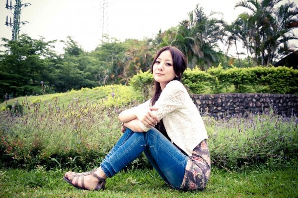    台湾正妹果子MM张允霏《水博馆》外拍集，清新治愈系邻家女孩户外写真第50张图片