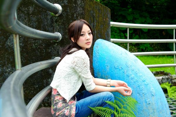    台湾正妹果子MM张允霏《水博馆》外拍集，清新治愈系邻家女孩户外写真第54张图片