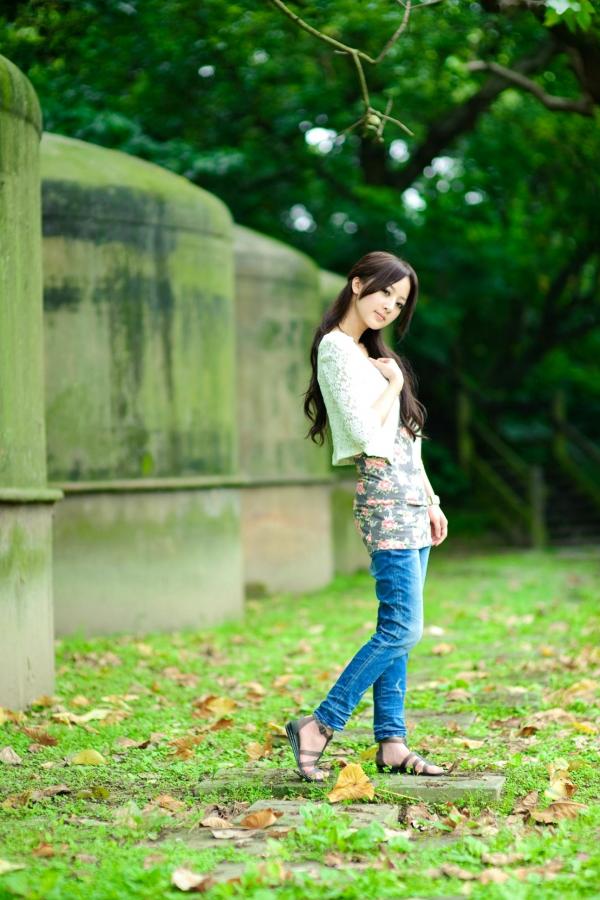    台湾正妹果子MM张允霏《水博馆》外拍集，清新治愈系邻家女孩户外写真第55张图片