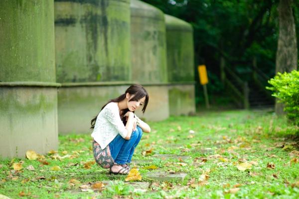    台湾正妹果子MM张允霏《水博馆》外拍集，清新治愈系邻家女孩户外写真第56张图片