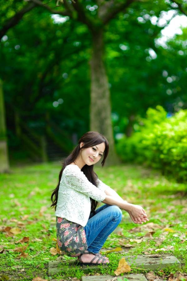    台湾正妹果子MM张允霏《水博馆》外拍集，清新治愈系邻家女孩户外写真第57张图片