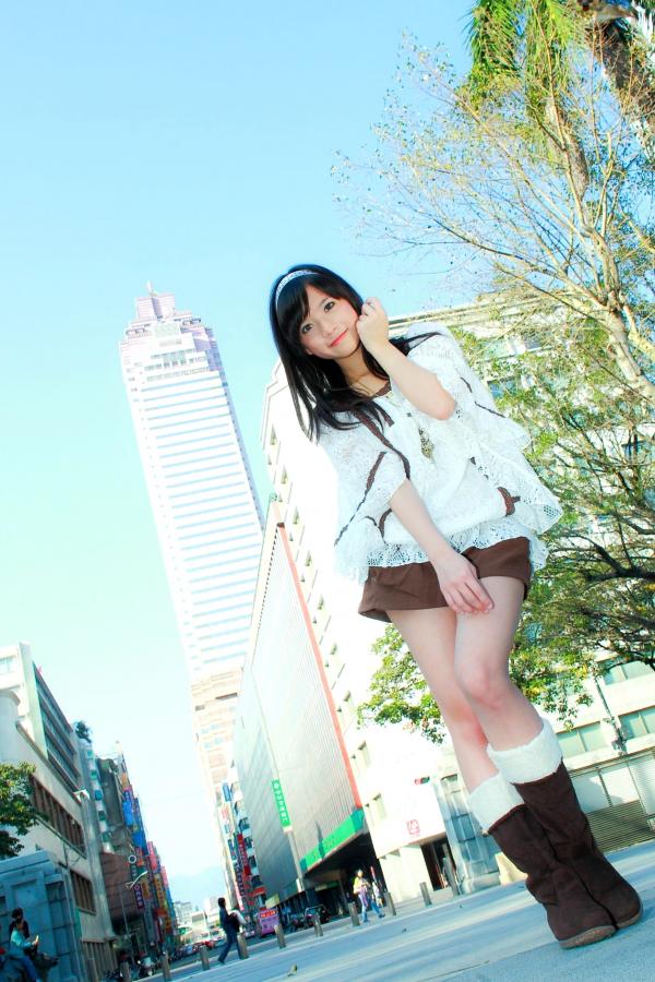    台湾正妹虞成敬清新校园风外拍写真，甜美校服穿搭，尽显治愈气息的邻家萌系美少女合集第29张图片