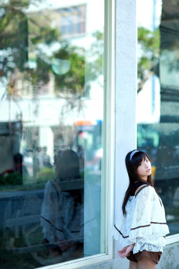    台湾正妹虞成敬清新校园风外拍写真，甜美校服穿搭，尽显治愈气息的邻家萌系美少女合集第32张图片