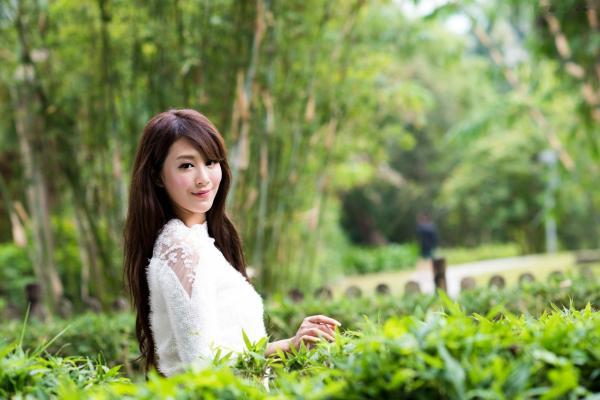    台湾女神MISO《秋之风》户外写真，清新甜美气质自然风情，精致面容演绎秋日治愈系美学第41张图片
