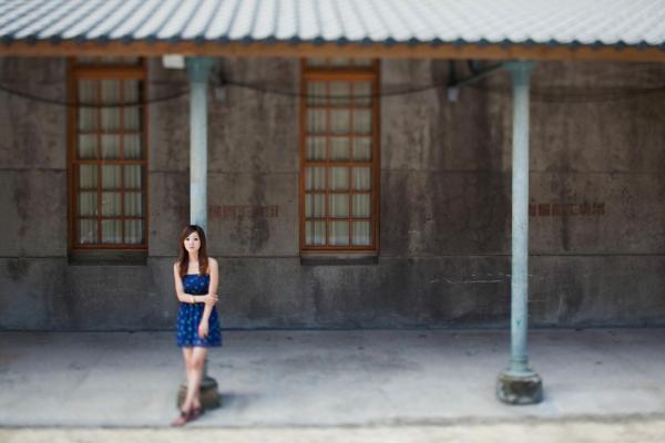    台湾正妹果子MM/张凯洁《华山文创园》清新街拍写真，户外文艺气质邻家女神私房合集第66张图片