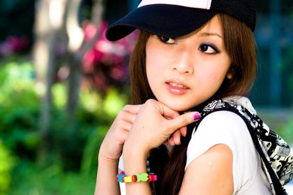    台湾正妹张允霏果子MM台大校园户外写真，清纯甜美系女神元气街拍休闲时光第62张图片