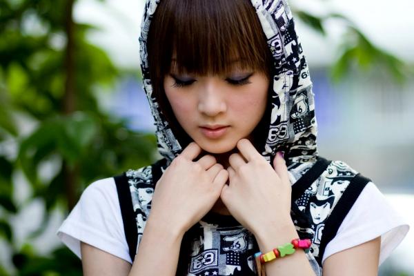    台湾正妹张允霏果子MM台大校园户外写真，清纯甜美系女神元气街拍休闲时光第68张图片