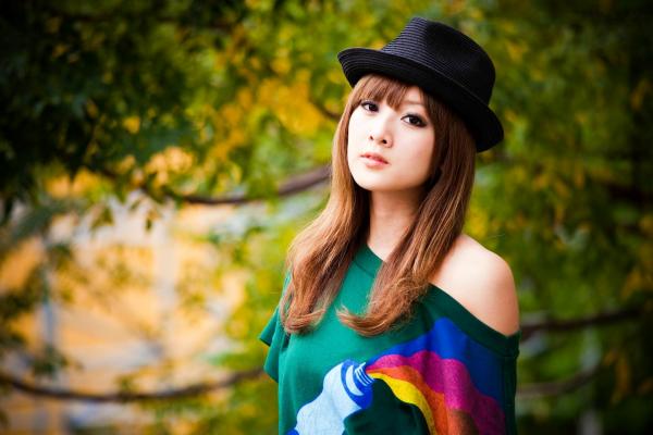    台湾正妹Mikako（果子MM）华山艺文中心时尚街拍写真集 清新休闲外拍私房照第5张图片