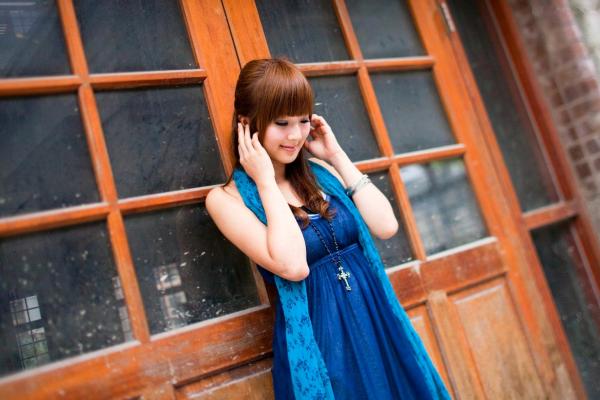   台湾正妹Mikako（果子MM）华山艺文中心时尚街拍写真集 清新休闲外拍私房照第65张图片