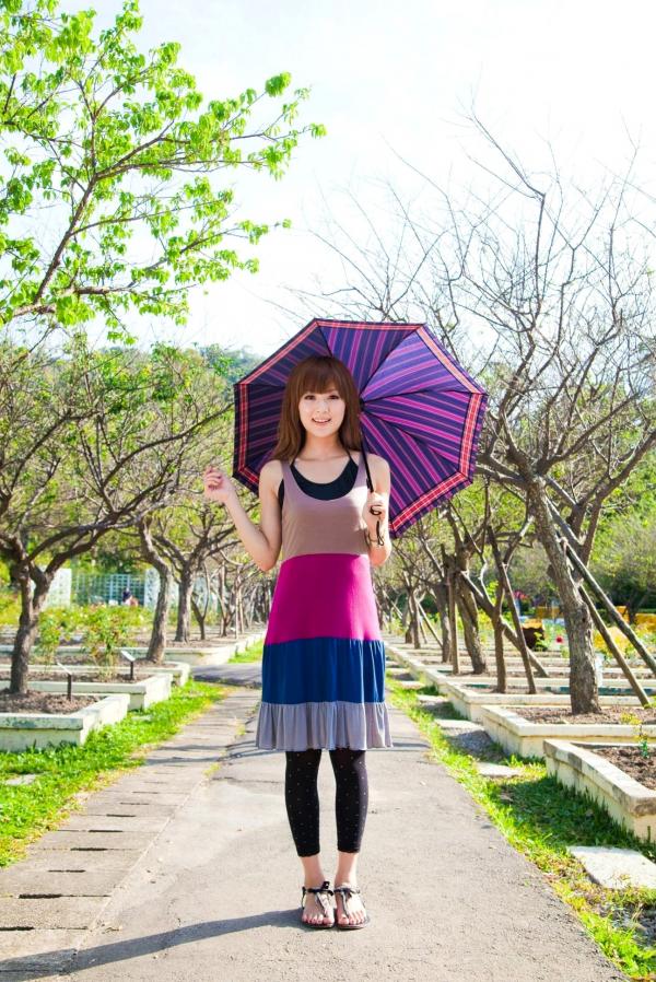    台湾正妹Mikako果子MM写真集，双溪公园士林官邸优雅外拍，百变气质女神甜美时尚私房照第84张图片