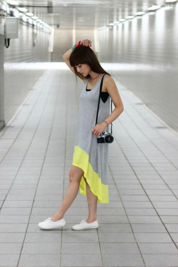    台湾正妹张允霏果子MM士林街头清新外拍，治愈系甜美夏日写真第11张图片