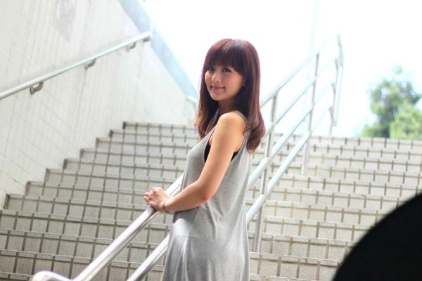    台湾正妹张允霏果子MM士林街头清新外拍，治愈系甜美夏日写真第23张图片