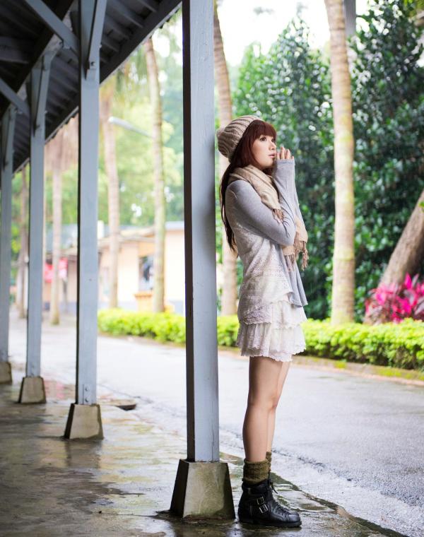    台湾模特林岗怡Didy小清新写真合集，森林系少女户外唯美连衣裙穿搭，治愈系气质女神街拍特辑第22张图片
