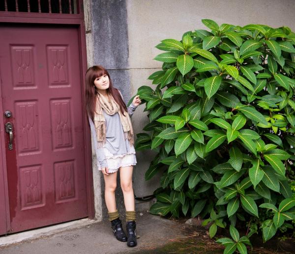    台湾模特林岗怡Didy小清新写真合集，森林系少女户外唯美连衣裙穿搭，治愈系气质女神街拍特辑第24张图片