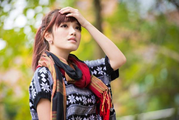    台湾模特林岗怡Didy小清新写真合集，森林系少女户外唯美连衣裙穿搭，治愈系气质女神街拍特辑第50张图片