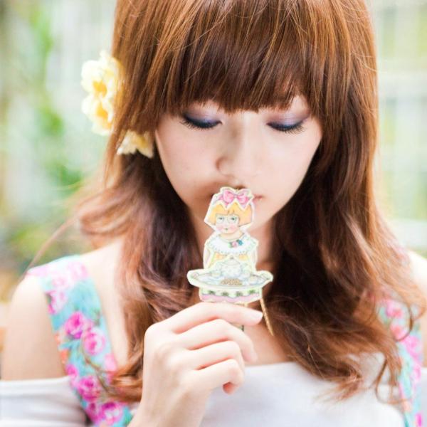    台湾正妹果子Mikako+Minako：台大校园户外写真，清新甜美森系少女园林风情第64张图片