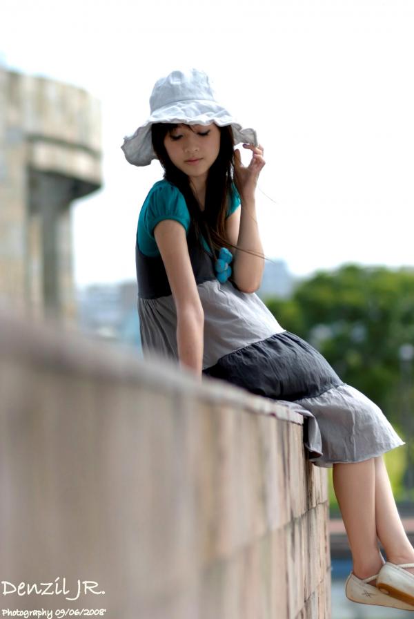    台湾正妹果子MM张允霏户外清新休闲写真，治愈系阳光少女街拍，展现邻家女孩纯真气质第41张图片