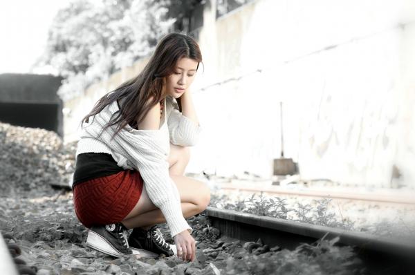    台湾正妹林真亦Yuna阳光美少女户外外拍写真，清新甜美治愈系风格合集第12张图片