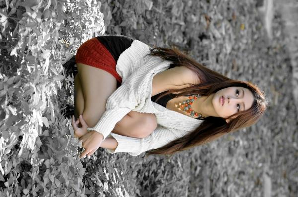    台湾正妹林真亦Yuna阳光美少女户外外拍写真，清新甜美治愈系风格合集第17张图片