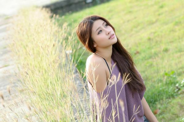    台湾正妹林真亦Yuna阳光美少女户外外拍写真，清新甜美治愈系风格合集第27张图片