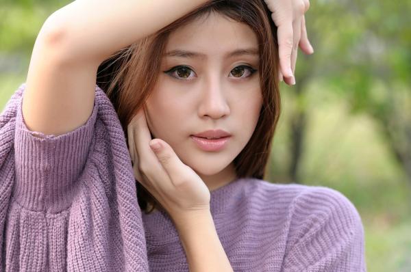    台湾正妹林真亦Yuna阳光美少女户外外拍写真，清新甜美治愈系风格合集第42张图片