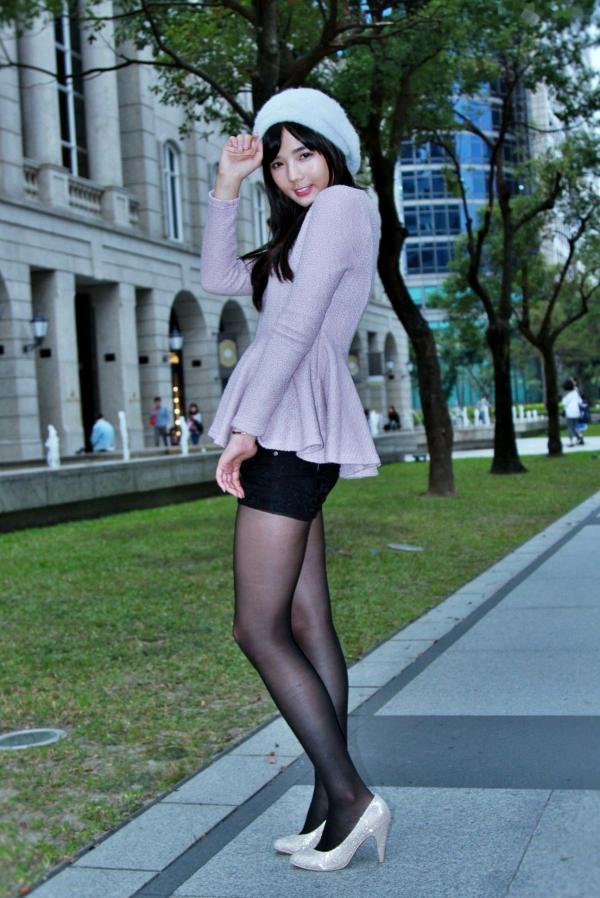    台湾正妹芋圆信义区街拍私房写真，都市白领丽人黑丝诱惑气质外拍第39张图片