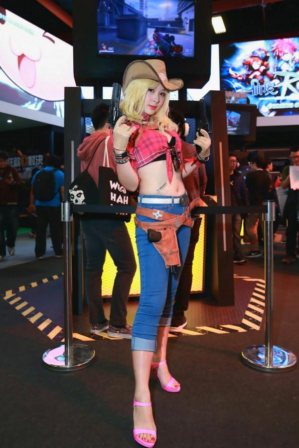    台湾正妹集结：2018台北国际电玩展TGS展会Showgirl制服美腿精选合集[100P]第27张图片