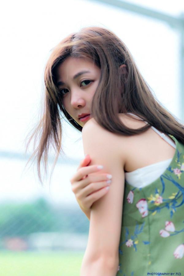    台湾正妹Dash Xu/許琬珍油厂国小校园写真：清纯校服制服风格，捕捉青春气息的初恋感第48张图片