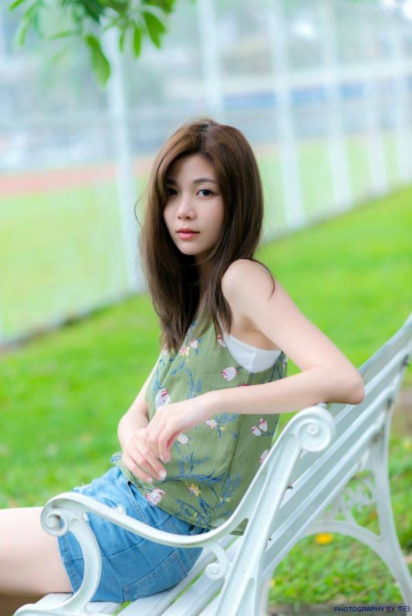    台湾正妹Dash Xu/許琬珍油厂国小校园写真：清纯校服制服风格，捕捉青春气息的初恋感第49张图片